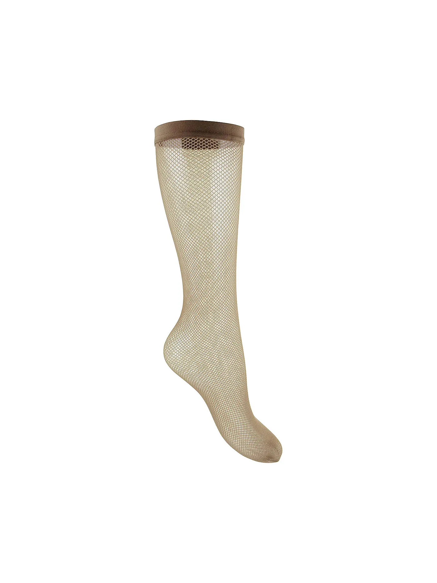 OROBLU | Netz-Kniestrümpfe "Tricot" (sable) | 